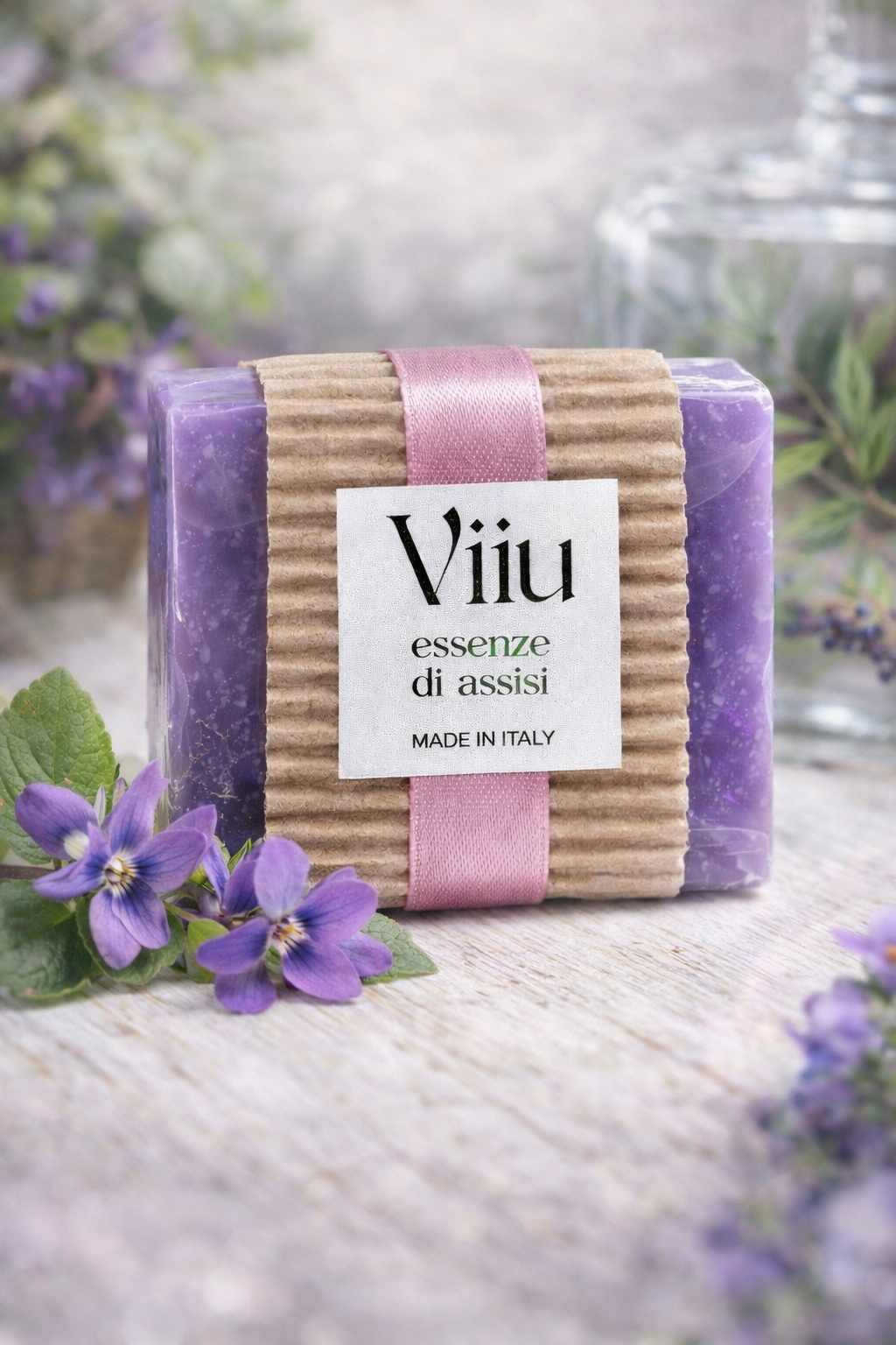 Sapone solido alla Violetta