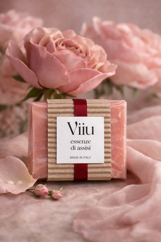 Sapone solido alla rosa