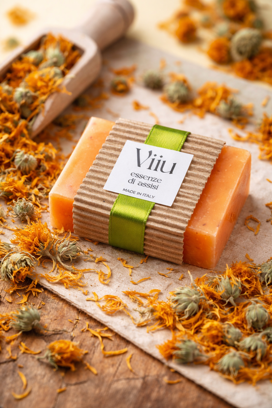 Sapone solido ai fiori di Calendula